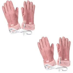 2 Sets Beheizbare Handschuhe für Frauen Wiederaufladbar Selbst Erwärmend Damen - Bild 1 von 12