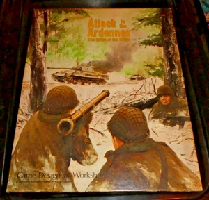 Attack in the Ardennes Battle of the Bulge. GDW. 1982. Punched, - Picture 1 of 2