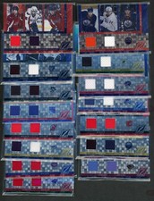 2010-11 Zenith Mozaics Materials Double Jersey Partial Set 15 Of 20 *6677