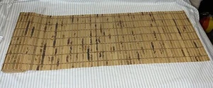 Beautiful Bamboo Table Runner Excellent Condition Large 72” x 14” - Picture 1 of 10