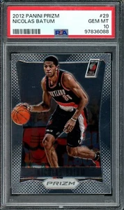 2012 Panini Prizm #29 Nicolas Batum PSA 10 - Bild 1 von 2