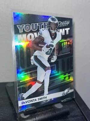 2022 Prestige Youth Movement DeVonta Smith Insert YM-3  - Image 1 of 2
