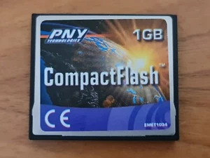 PNY Technologies 1GB CompactFlash Card - M1532 - Picture 1 of 2