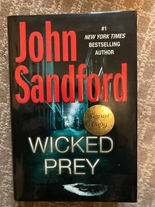 Wicked Prey by John Sandford HCDJ1st signed 2009 Lucas Davenport - Picture 1 of 2