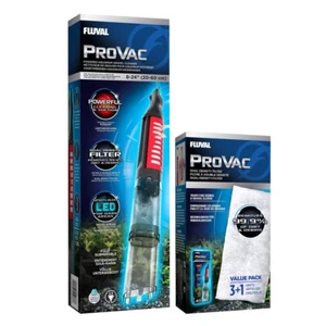 Fluval Aquarium Gravel Cleaner PROVAC Powered Tank Maintenance LED Spotlight - Picture 1 of 5