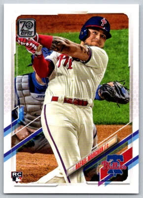 2021 Topps #622 Rafael Marchan RC (ref 169906) - Image 1 of 2
