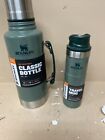 STANLEY CLASSIC BOTTLE 2 QT AND TRAVEL MUG 20 oz STAINLESS VACUUM INSULATED NEW