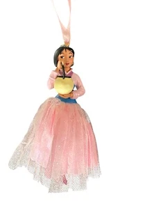 2012 Disney Store Princess Mulan Holding Bowl Christmas Holiday Ornament  - Picture 1 of 6
