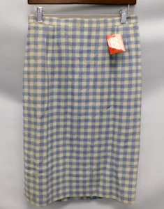 Neu mit Etikett Vintage ESCADA by Margaretha Levy for LAURÉL Tweed Bleistiftrock EU 40 US 10 - Bild 1 von 5