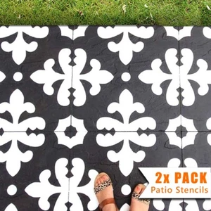Stencil quadrati 45 e 60 da giardino patio per lastre di cemento - Firenze - Foto 1 di 6
