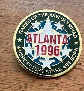 Atlanta 1996 Where Future Stars Are Born Olympic Pin - Picture 1 of 1