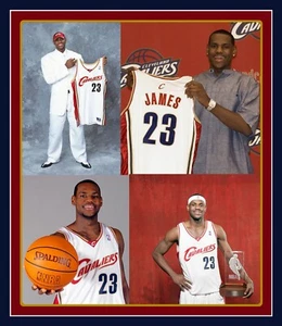 2003 RARE Rookie Lebron James Cavaliers Jersey NBA Authentics Reebok SIZE 60 NEW - Bild 1 von 24