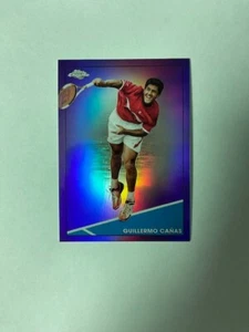 2021 Topps Chrome Tennis Purple Refractor #92 Guillermo Canas /199 - Imagen 1 de 2