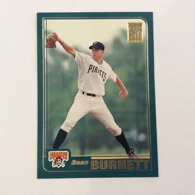 2001 Topps Traded T183 Sean Burnett Pittsburgh Pirates - Image 1 of 2