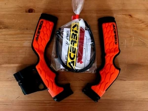 ACERBIS PROTEZIONI TELAIO ADATTE PER KTM SX 65 SX65 2014- 2023 ARANCIONE E NERO - Foto 1 di 1