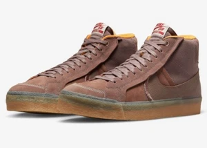 Nike SB Zoom Blazer Mid PRM Marrón Goma Zapatillas 43 US 9.5 DV5468-200 - Imagen 1 de 9
