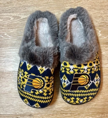 Женские домашние тапочки без шнурков Indiana Pacers NBA XL - Изображение 1 из 3