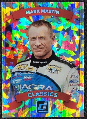 2018 Donruss Racing Classics Cracked Ice #C13 Mark Martin /999 - Image 1 of 2