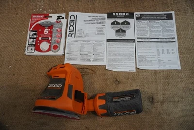 RIDGID R8606 18V Cordless Orbital Sander - No Battery - Image 1 of 4