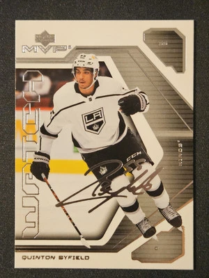 21-22 MVP Quinton Byfield Rookie 20th Anniversary Tribute 💥💥💥 Los Angeles - Image 1 of 2