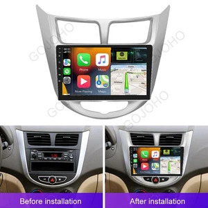 Radio estéreo para automóvil Android 13 64 GB reproductor Wifi CarPlay para Hyundai Verna 2011-2016 - Imagen 1 de 20