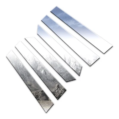 6 件 豪华 FX 铬柱柱套装 适合 2008 - 2011 年福特福克斯 — 第 1/4 张图片