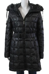 Laundry Womens Puffer Slip-on Zipped Coat Black Size M - Picture 1 of 7