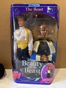 Disney Die Schöne und das Biest BEAST Puppe-Disney Classics 1991 Neu Originalverpackt Versiegelt - Bild 1 von 12