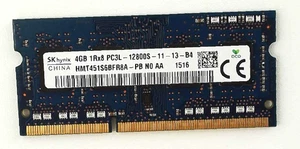 Hynix 🔧 4GB DDR3L-1600 (PC3L-12800S) SO-DIMM Laptop Memory 🟥 ☆ - Picture 1 of 2