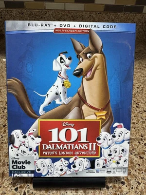 NEW 101 Dalmatians II Patch's London (Blu-Ray/DVD/Digital, 2019) w/Slipcover USA - Image 1 of 3