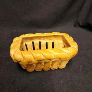 Vintage Ceramic Breadbasket Made by Good Time Molds Loaf of Bread - Picture 1 of 3