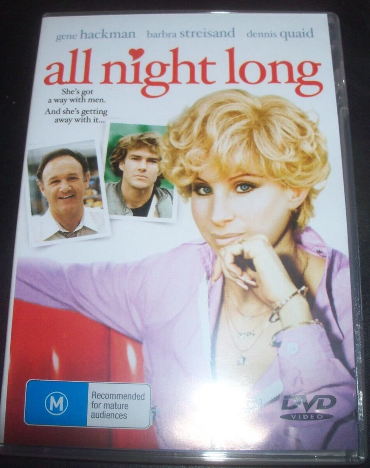All Night Long (Gene Hackman Barbra Streisand) (Aus All Region) DVD – Like New - image 1 of 1