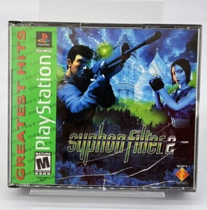 PS1 Syphon Filter 2 (Sony PlayStation 1, 2000) Complete - Picture 1 of 4