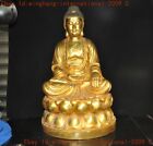 Tibet Buddhism Temple Bronze Gilt Sakyamuni Shakyamuni Shakya Mani  ??? Statue