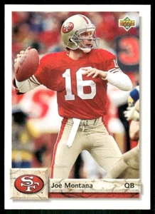 Joe Montana San Francisco 49ers #560 1992 Upper Deck Football Card - Picture 1 of 2