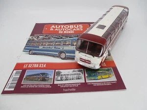 AV586 IXO HACHETTE 1/43 SETRA S14 1961 AUTOBUS ET AUTOCARS DU MONDE N° 86 - Foto 1 di 12