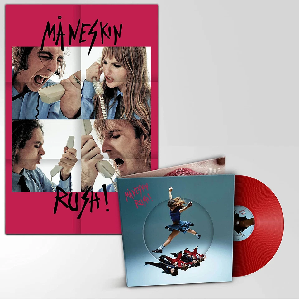 MANESKIN Rush! - LP / Red Vinyl + Poster (2023) - Bild 1 von 1