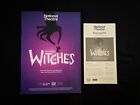 The Witches Musical Programme. London National Theatre, West End, Roald Dahl 23