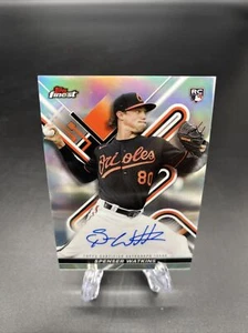 2022 Topps Finest Spenser Watkins Rookie Refractor - Baltimore Orioles-Lot3380 - Picture 1 of 2