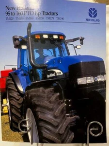 New Holland 95 bis 160 Zapfwellen PS Traktoren Prospekt Flyer 2002 - Bild 1 von 1