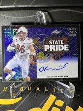 2023 Dalton Kincaid Leaf Metal State Pride Black Mojo Auto #SP-DK1 2/2