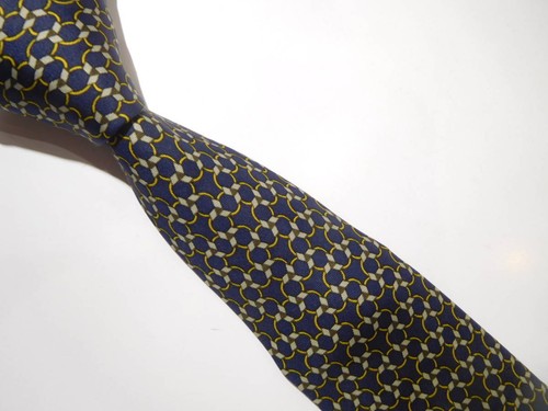 HERMÈS Cravatta uomo Hermes Francia vera seta cravatta abito classico lusso multicolore W879