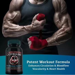 Arginine Amino Acid: Boost Circulation & Stamina - Essential Amino Acid Support - Picture 1 of 12