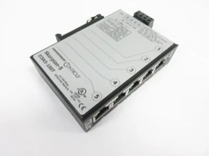 CONTEMPORARY CONTROLS SKORPION-5 EISK5-100T SKORPION 10/100MBPS SWITCH DIN RAIL - Picture 1 of 5
