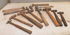 12 vintage blacksmith ball pien hammers collectible forge tool lot