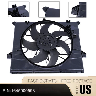Radiator Cooling Fan Assembly For Mercedes Benz Ml350 Ml450 Ml500 R320 R350 R500 - Image 1 of 4