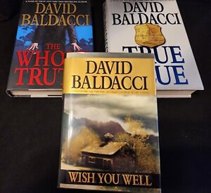 TRUE BLUE: THE WHOLE TRUTH: WISH YOU WELL, THREE BEST SELLERS BY DAVID BALDACCI