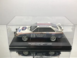 AUTOART by JK AUDI QUATTRO SEMPERIT RALLYE 1986 #3 -1:18- POOR IN SHOWCASE - Picture 1 of 12