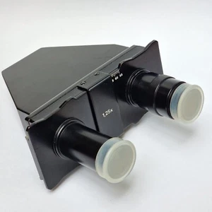Meopta 1.25x Binocular Head For 'DD' Group Microscope, 1970s Very Good Condition - Picture 1 of 9