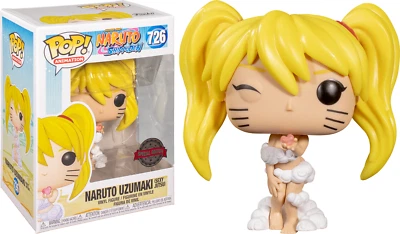 Naruto Shippuden - Naruto сексуальный дзюцу эксклюзивный поп! Виниловая фигурка + POP PROTECTOR - Изображение 1 из 4